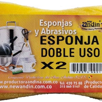 Esponja Doble Uso x 2