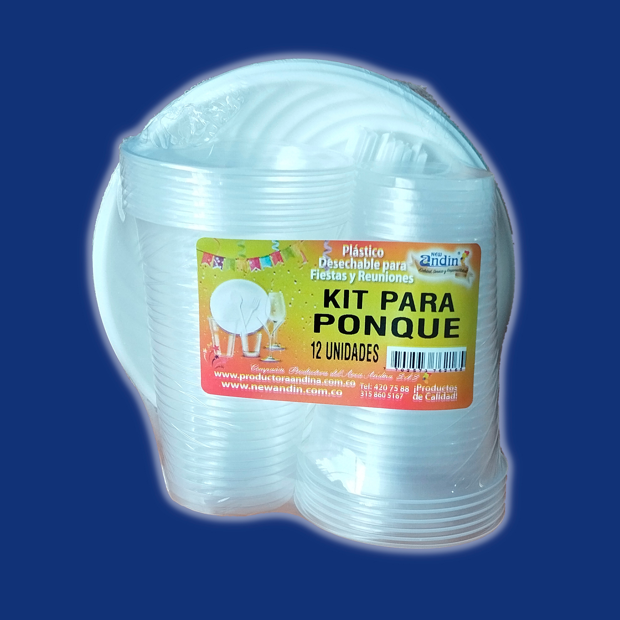 Kit Para Ponque x 12 New Andin