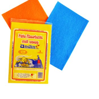 Paño Absorvente Mil Usos X 3 New Andin