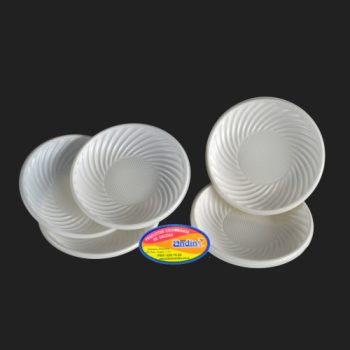 Plato Plástico Desechable Peq Ponque Paquete x 20