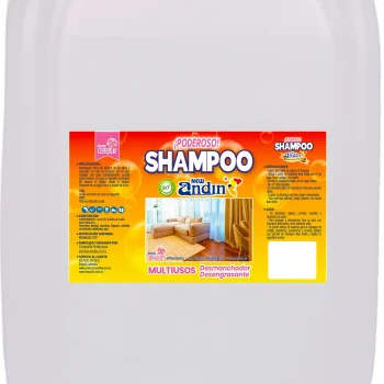 Shampoo Alfombras, Cortinas y Tela x 20 Litros New Andin