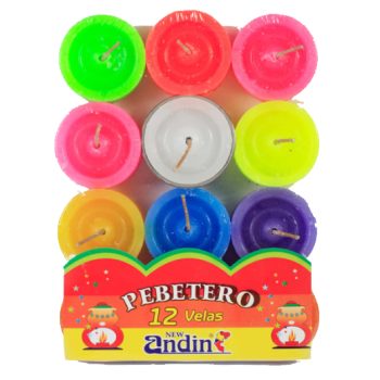 Vela Pebetero X 12 New Andin