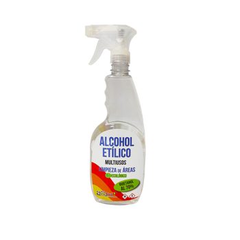 Alcohol Etilico x 500 ml al 70% Con Pistola New Andin
