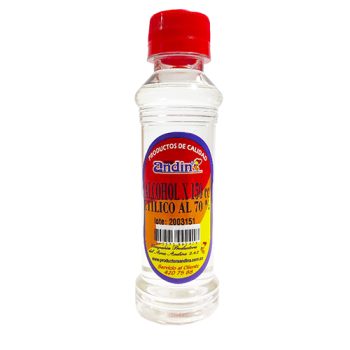 Alcohol Etilico Industrial x 150 cm3 New Andin