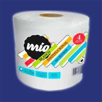 Papel Higienico Jumbo Doble Hoja (250 Metros) x 4