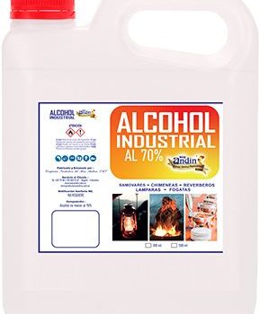 Alcohol Etilico Industrial x 2000 cm3 New Andin
