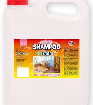 Shampoo Alfombras, Cortinas Y Tela x 2000 ml New Andin