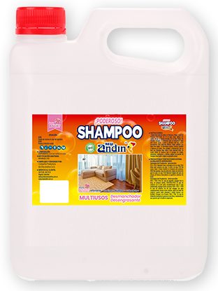 Shampoo Alfombras, Cortinas Y Tela x 2000 ml New Andin