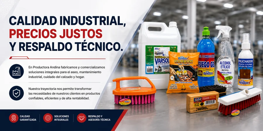 Productos de limpieza y aseo New Andin