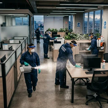 Servicio de desinfección de oficinas NewAndin
